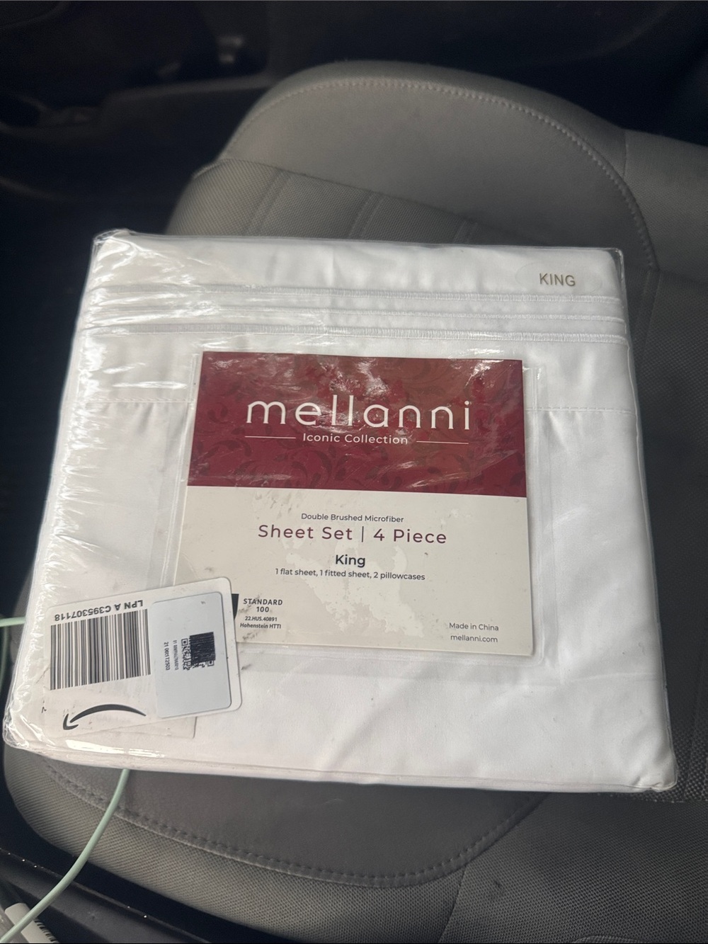 King Sheet Set - White